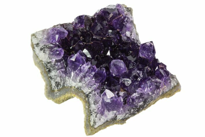 Sparkling Amethyst Crystal Cluster - Uruguay #102101